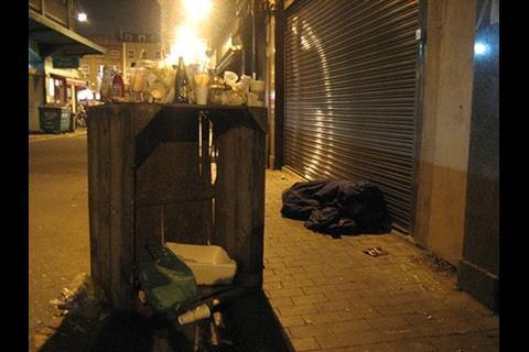 London homeless